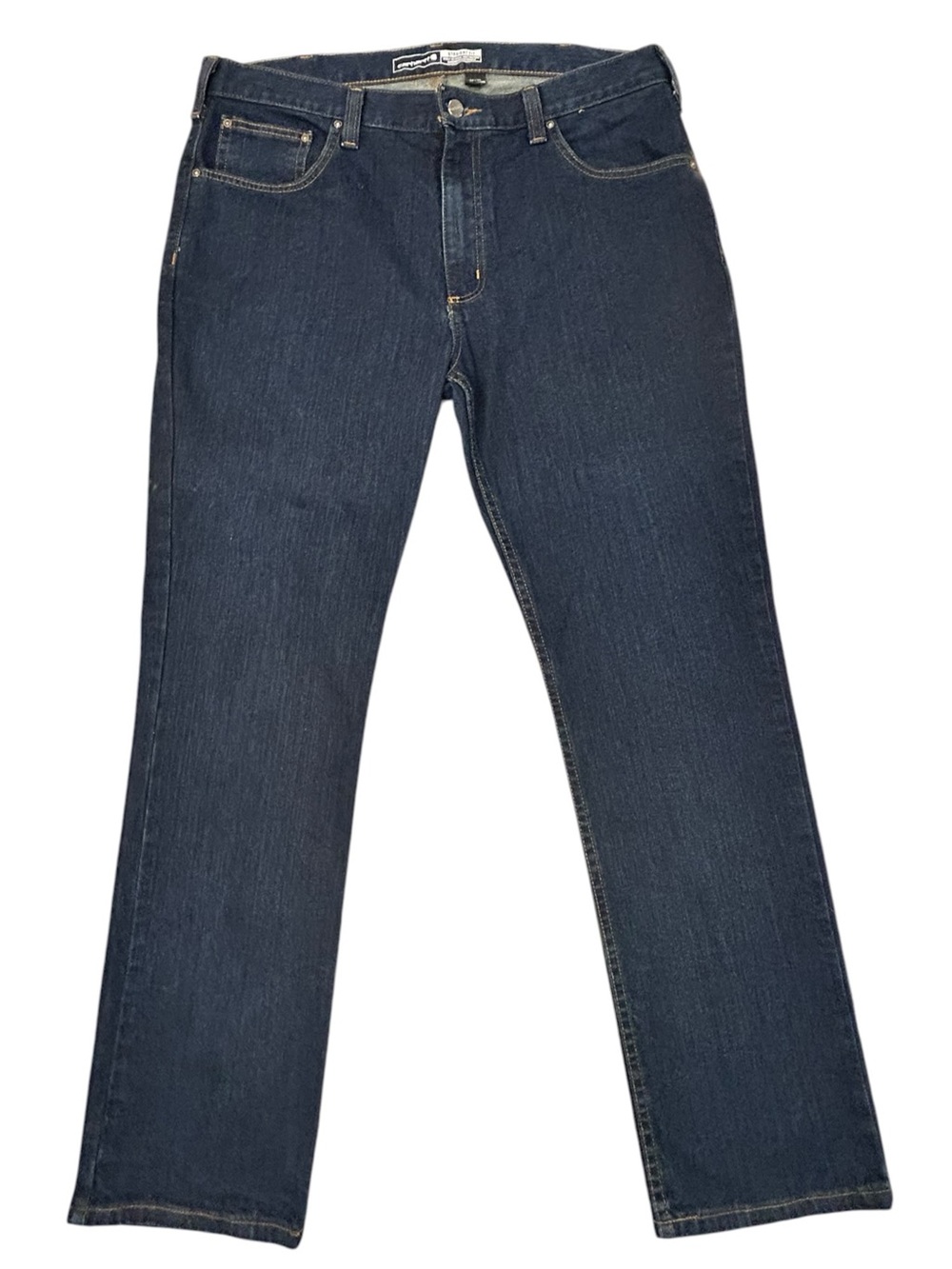Carhartt Rugged Flex 5-Pocket Men's Straight Leg Jeans Denim 36x30 Stretch